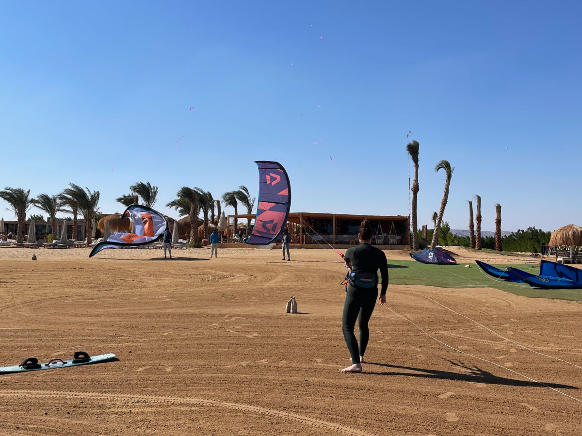 El gouna Egypt kitesurf paradise